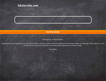 Tablet Screenshot of lobatertube.com